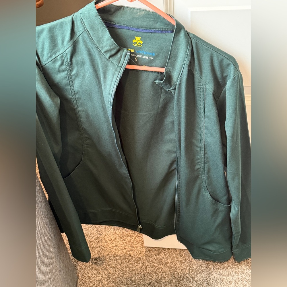 Scrub jackets different color